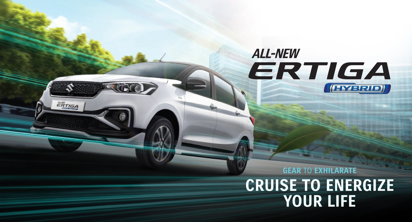 All New Ertiga Hybrid - Banner